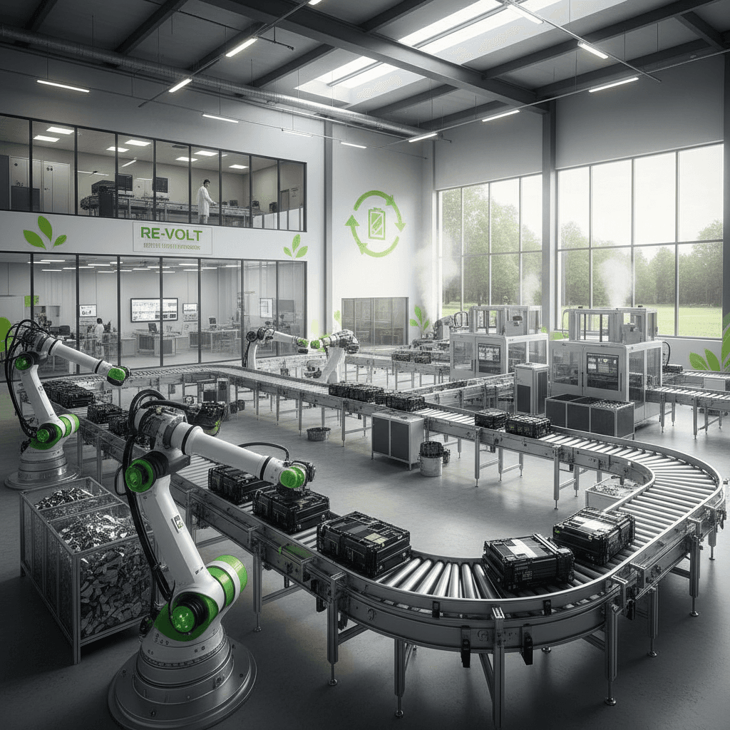 Battery recycling technology